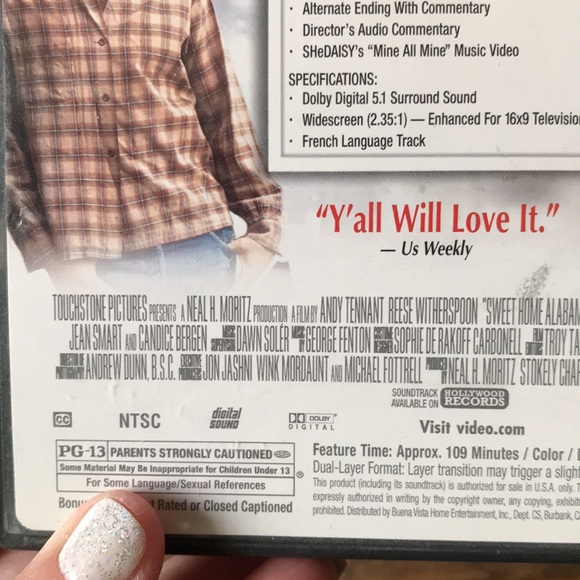 DVD SWEET HOME ALABAMA STARRING REESE WITHERSPOON - Picture 2 of 4